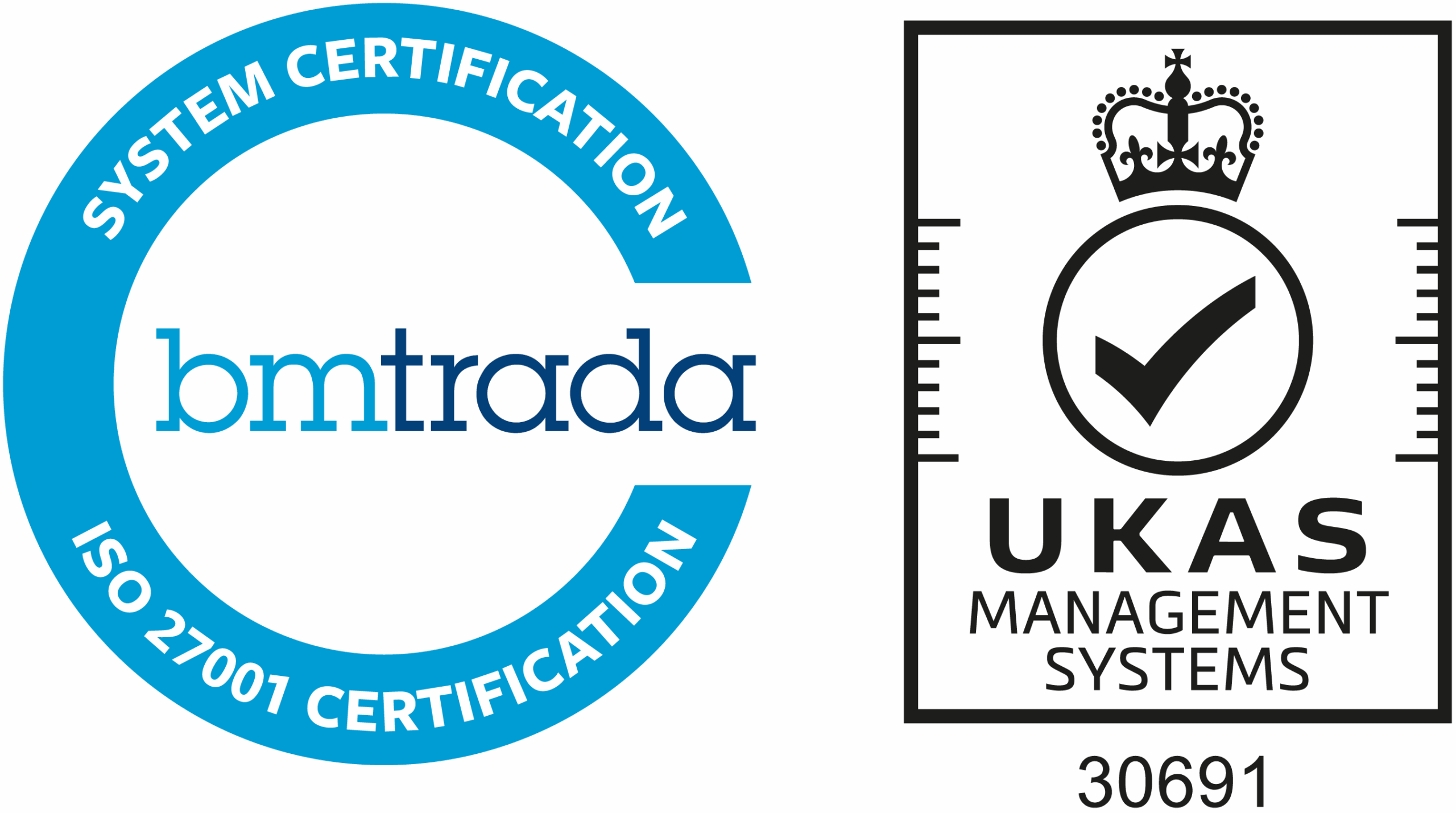 bmtrada ISO 27001 Certification - UKAS Management Systems 30691